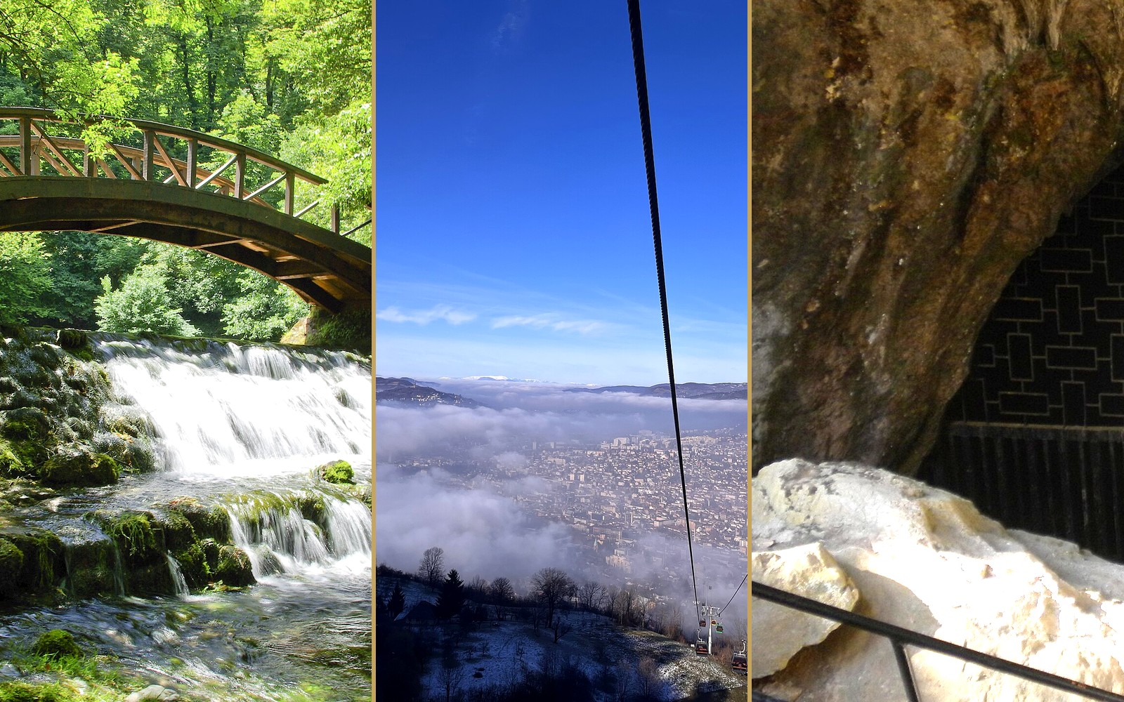 Bijambare Cave, Vrelo Bosne & Trebević (Sunnyland)