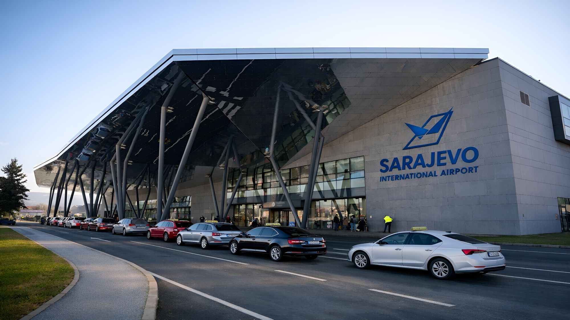 Sarajevo International Airport terminal arrivals